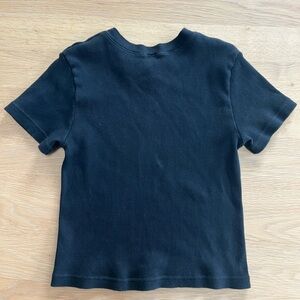 Brandy Melville Black Short Sleeve Tee
